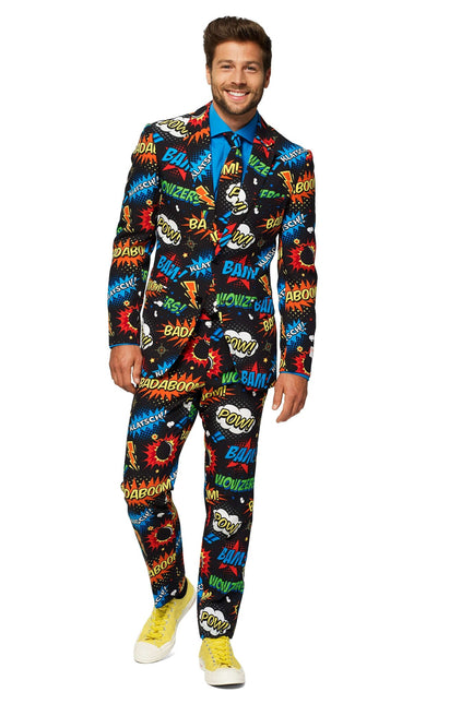 Comic Badaboom Suit Men <tc>OppoSuits</tc>