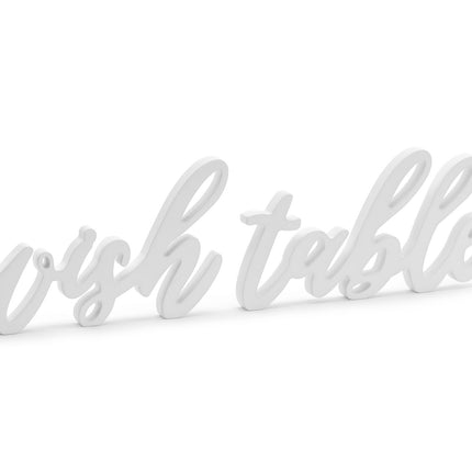 Decorazione da tavolo Wish Table White 40cm