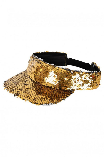 Parasole con paillettes oro