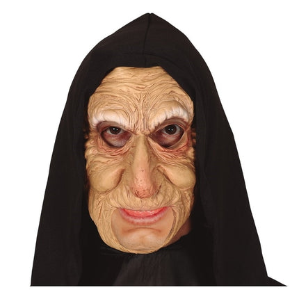 Maschera da vecchia signora per Halloween