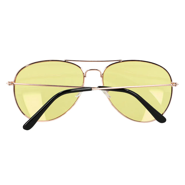 Occhiali Neon 80S Blu Giallo
