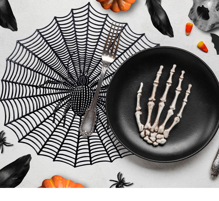 Tovagliette di Halloween Ragnatela 38 cm