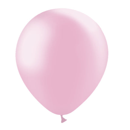 Palloncini rosa chiaro metallizzati 30cm 50pz