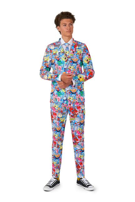 Tuta SpongeBob Frenzy Ragazzo Adolescente <tc>OppoSuits</tc>