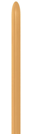 Palloncini da modellare Oro metallizzato 2,5 cm 152 cm 50pz