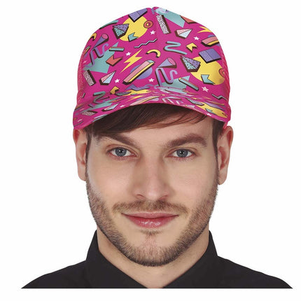 Cappellino rosa anni '80