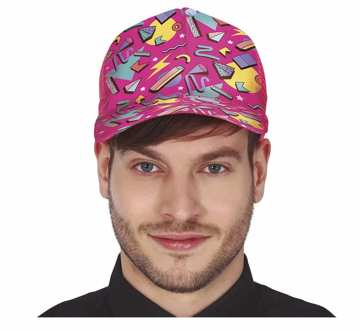 Cappellino rosa anni '80