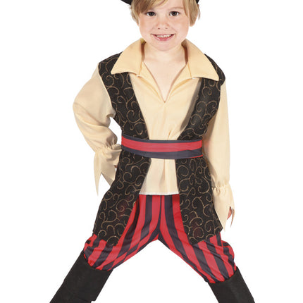 Tuta da pirata Bambino 3/4 anni