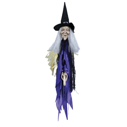Decorazione appesa di Halloween Strega 60 cm