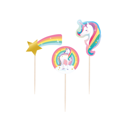 Bastoncini da cocktail Unicorno