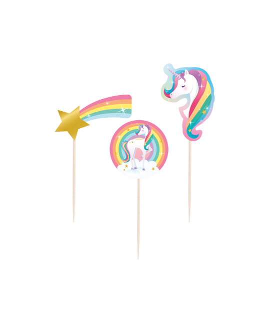Bastoncini da cocktail Unicorno