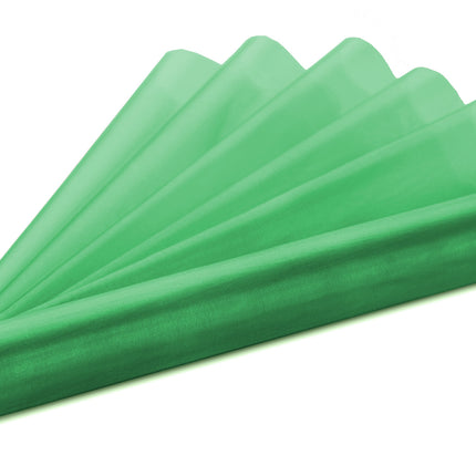 Tessuto Organza Verde 16cm 9m