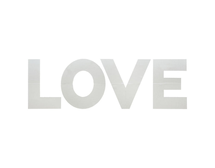 Decorazione da tavolo Piatto Snack Love 4 pezzi