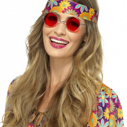 Occhiali Hippie Rossi