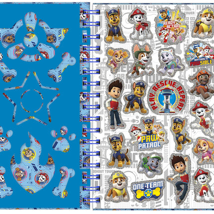 Libro da disegno dei Paw Patrol