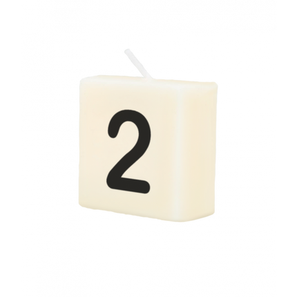 Lettera Candela 2 4cm