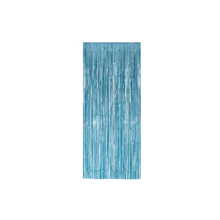 Pellicola per tende da porta azzurra 2,4 m