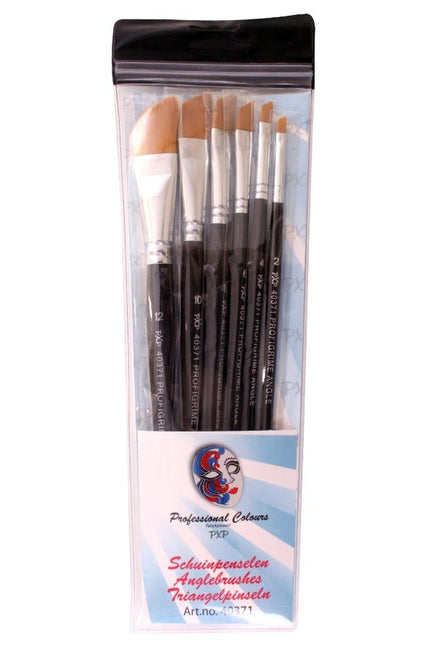 PXP 6 Pennelli Angolo Profigrime Sintetico