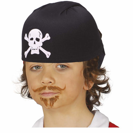 Cappello da pirata nero bambino