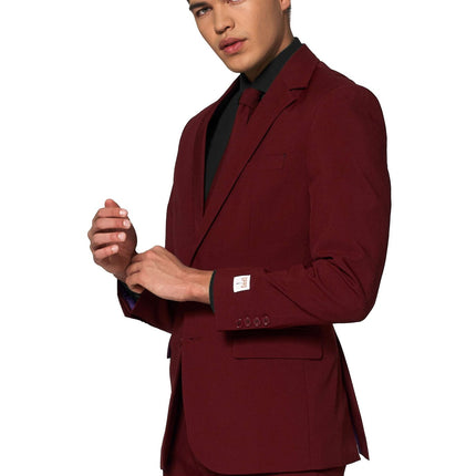 Abito rosso Bordeaux Uomo <tc>OppoSuits</tc>