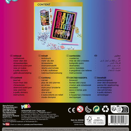 Pittura a diamante alto arcobaleno