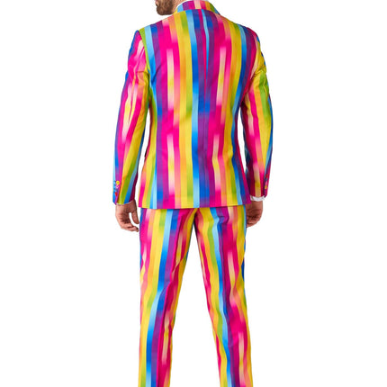 Tuta a strisce arcobaleno da uomo <tc>OppoSuits</tc>