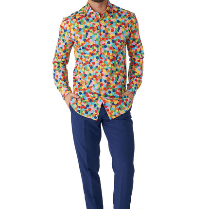Camicia Party Confetti Uomo <tc>OppoSuits</tc>