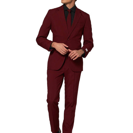 Abito rosso Bordeaux Uomo <tc>OppoSuits</tc>