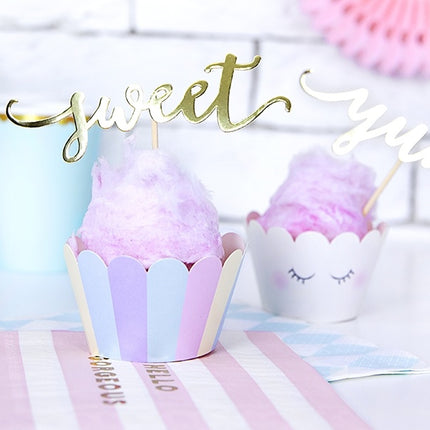 Stampi per cupcake Unicorno 6 pezzi