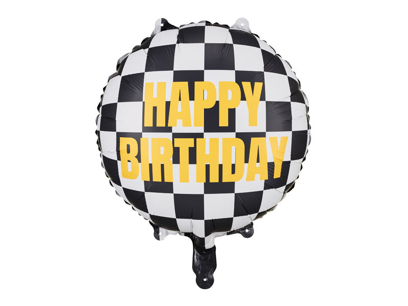 Palloncino Elio Gara Bandiera Vuoto Buon Compleanno 35cm