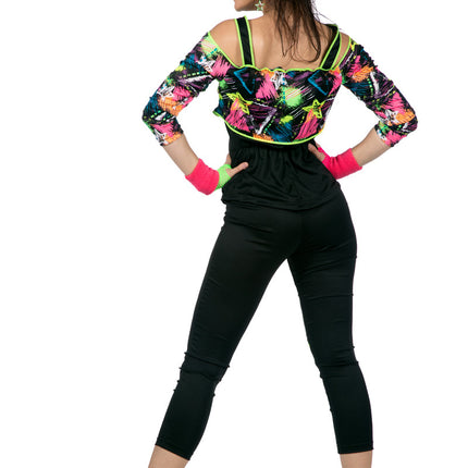 Completo da aerobica 80S Donna