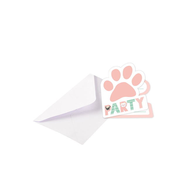 Inviti Hello Pets 14cm 8pz