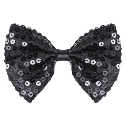 Fiocco nero con paillettes Unisex