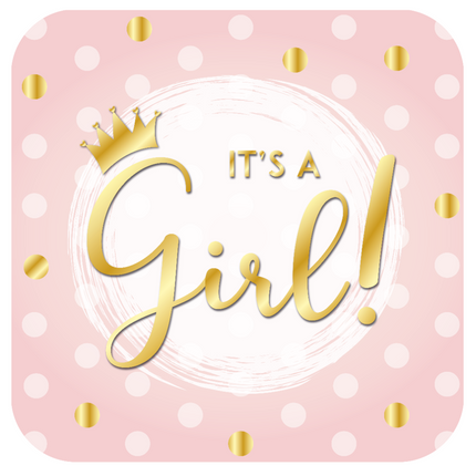 Cartello da vetrina It'S A Girl 56cm