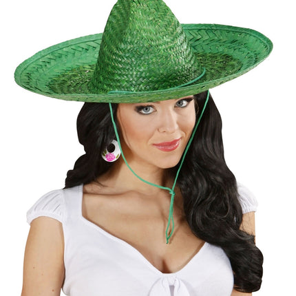Sombrero verde 48 cm