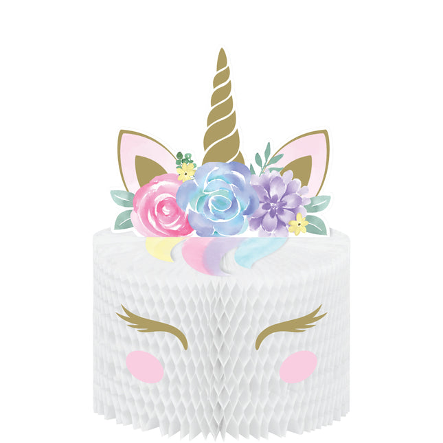 Decorazione da tavolo Unicorno 30 cm