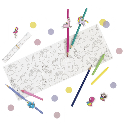 Set da colorare Unicorno 3 pezzi