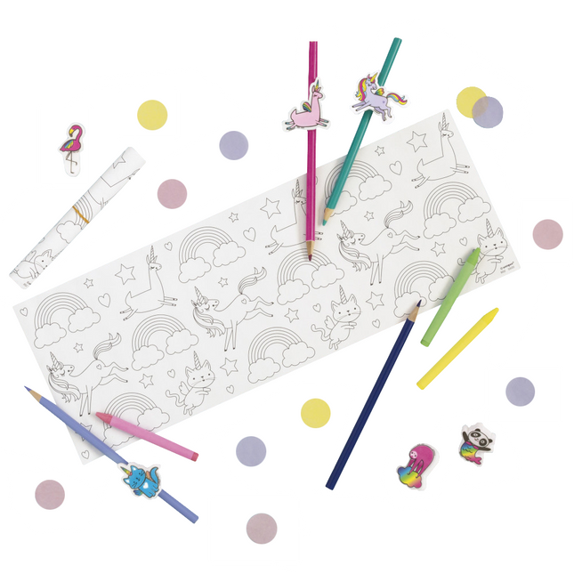 Set da colorare Unicorno 3 pezzi