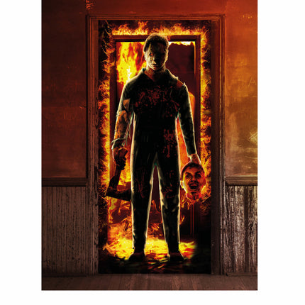 Poster Halloween Fuoco 1,8m