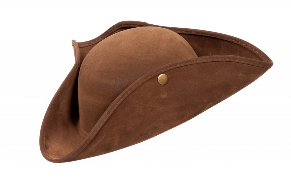 Cappello da pirata marrone