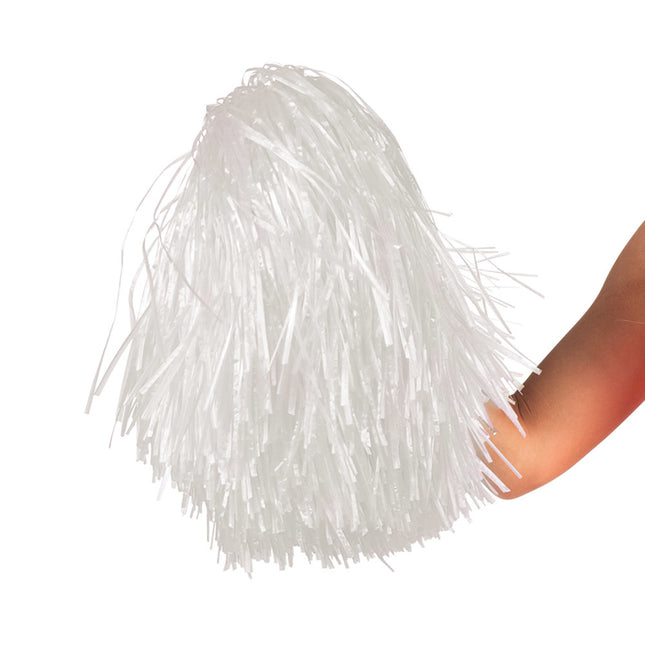 Pompon bianco 46 cm
