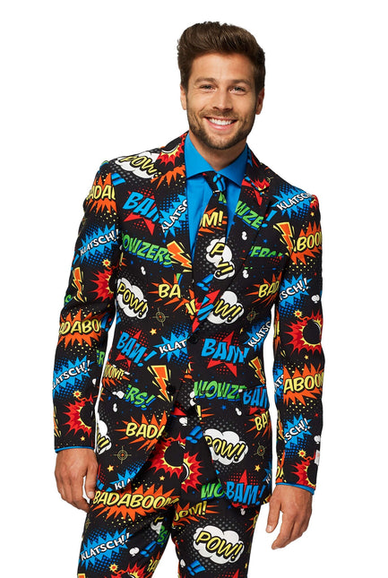 Comic Badaboom Suit Men <tc>OppoSuits</tc>