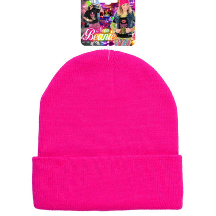 Cappello rosa neon