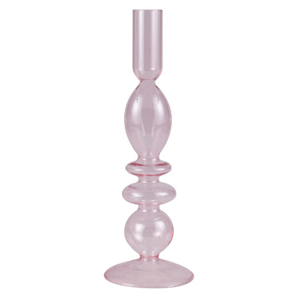 Candeliere rosa 22,5 cm