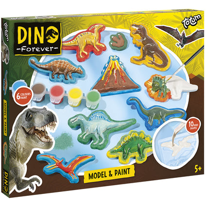 Set per dipingere i dinosauri
