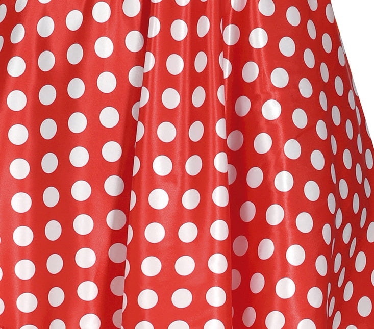 Costume da Minnie Mouse Rosso Bianco Donna