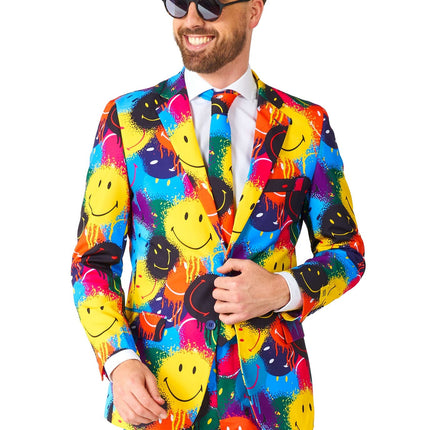 Smiley Drip Suit Uomo <tc>OppoSuits</tc>