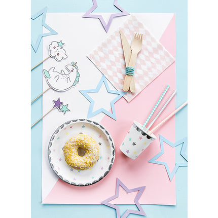 Set di cake topper Unicorno 5 pezzi