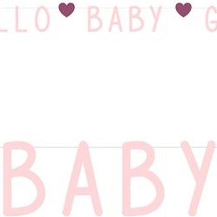 Catena di lettere nascita bambina 1,4 m