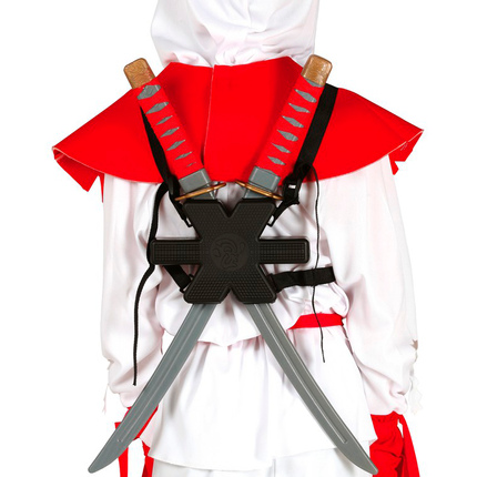 Spade Samurai da spalla 55cm 2pz